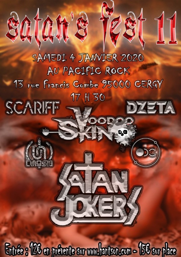 Affiche Satan's Fest XI