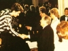 Starmania devant Lady Di, le Prince Charles, Michel Berger et bien entendu Monsieur le Président François Mitterand